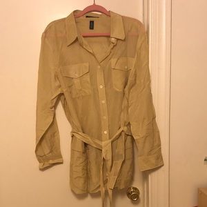 Cotton/Silk Blend Ralph Lauren Top